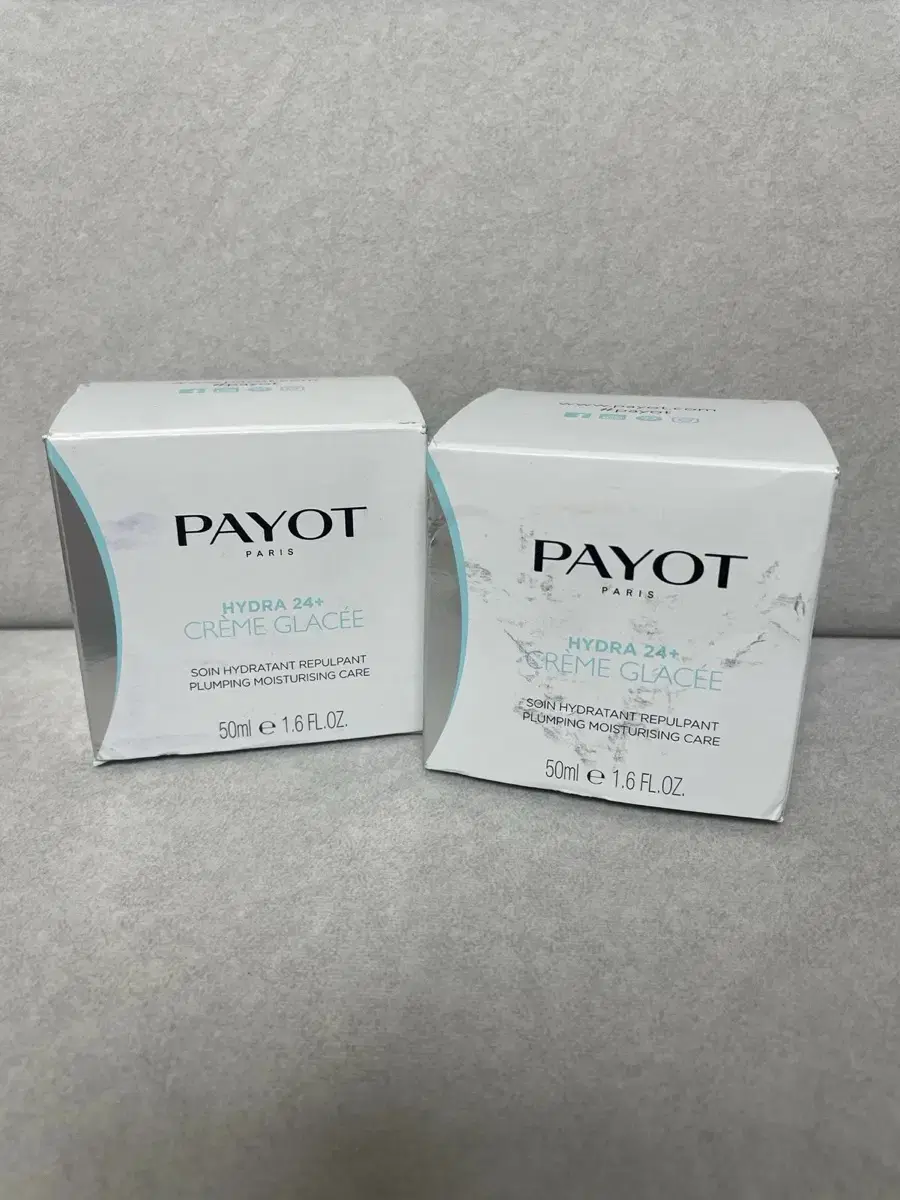 (화장품)payot hydra 24+ 빠이요 하이드라 크림 글라세 50m